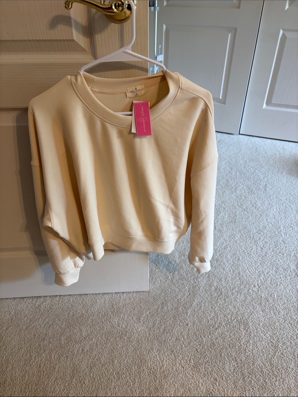 Simply Southern Cream Crewneck Sweatshirt